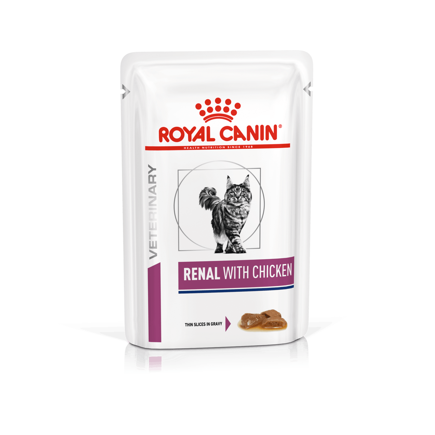 ROYAL CANIN Veterinary Cat Renal Chicken 12x85gr (Pack)