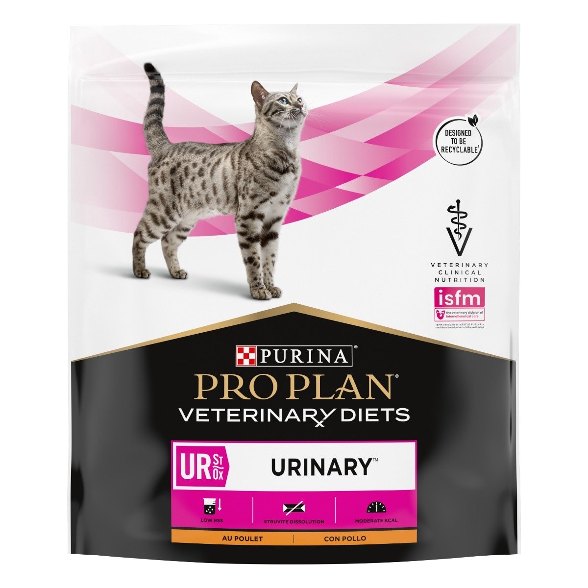 PURINA Veterinary Diets Cat UR Urinary Pollo 350gr