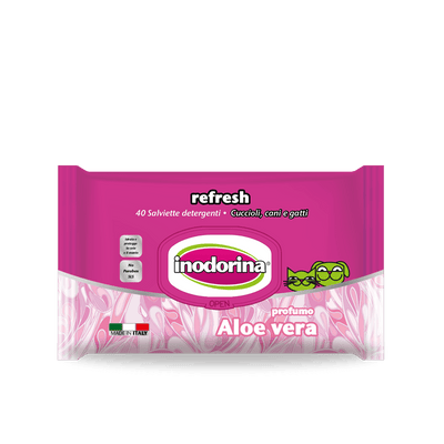 INODORINA Salviette Aloe Vera 40pz