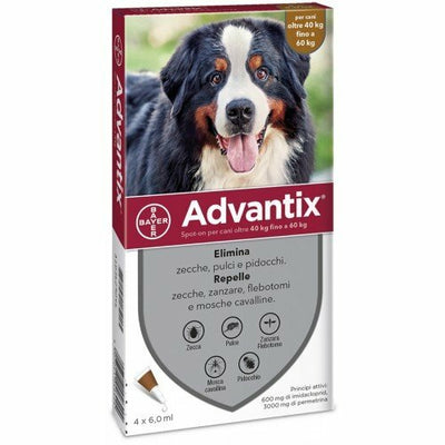 ELANCO Bayer Advantix 40-60Kg (6 Pipette)