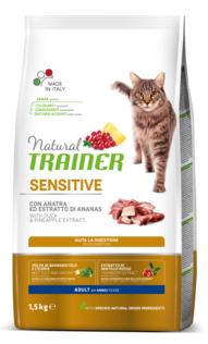 TRAINER Cat Adult Sensitive Anatra 1,5Kg