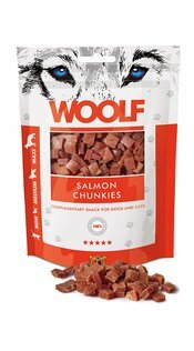 WOOLF Quadratini Morbidi al Salmone 100gr