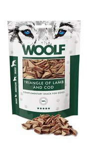 WOOLF Triangoli di Agnello e Merluzzo 100gr