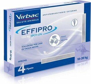 VIRBAC Effipro 10-20Kg (4 Pipette)
