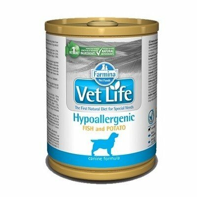 FARMINA Vet Life Hypoallergenic Pesce&Patate Cane 300Gr