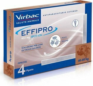 VIRBAC Effipro 40-60Kg (4 Pipette)