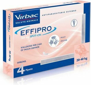 VIRBAC Effipro 20-40Kg (4 Pipette)
