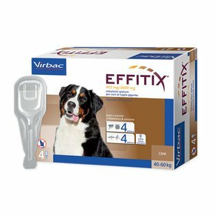 VIRBAC Effitix Extra Large 40-60Kg (4 Pipette)