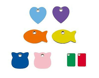 REDDINGO Medaglietta Personalizzata Piatta in Plastica