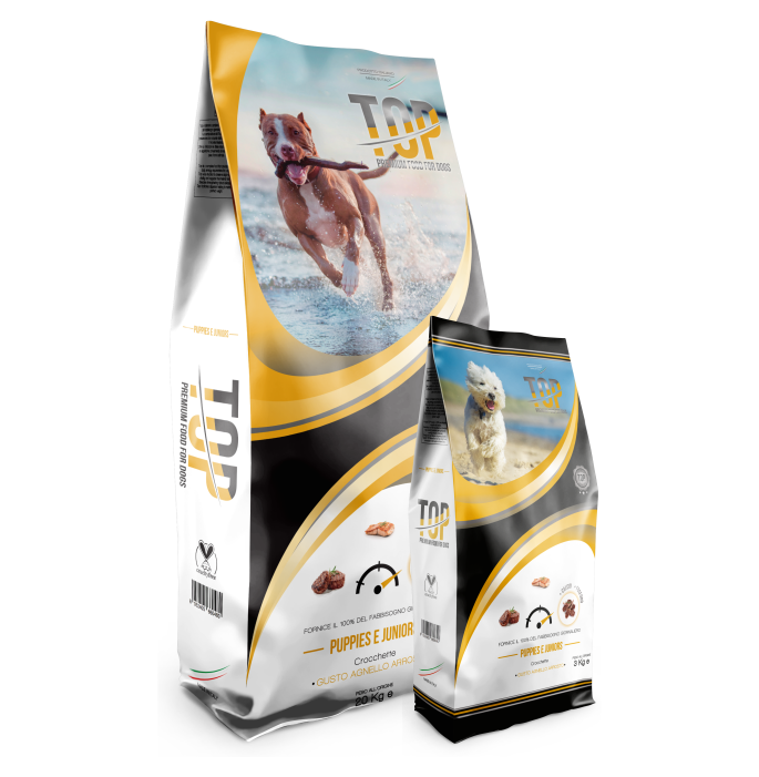 TOP Cane Puppy & Junior Gusto Agnello Arrosto 20Kg