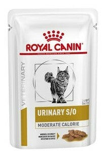 ROYAL CANIN Veterinary Cat Urinary S/O Moderate Calorie 85Gr