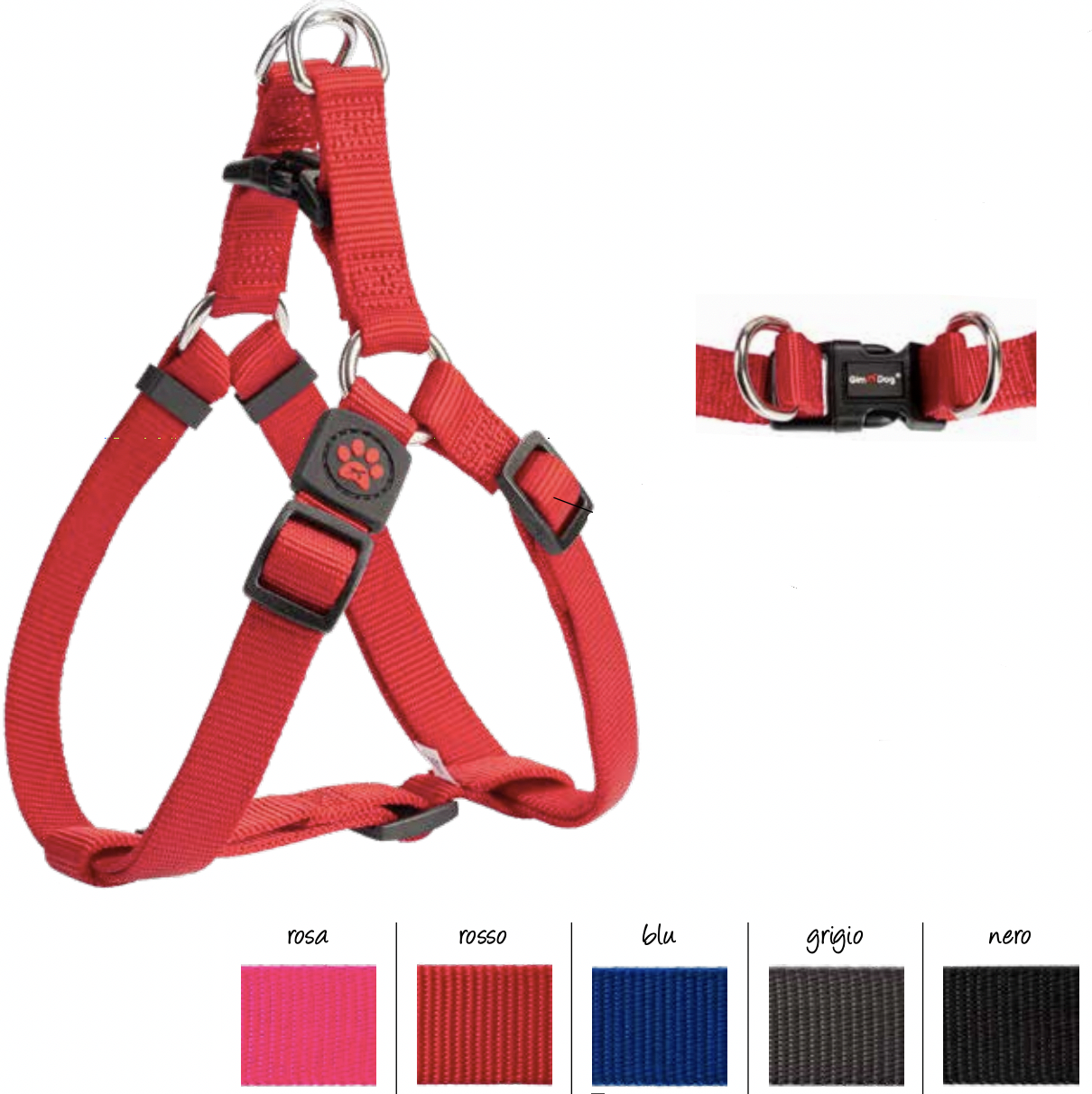 GIMDOG Pettorina Nylon a X