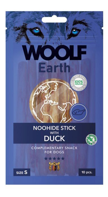 WOOLF Earth Stick Dog con Anatra
