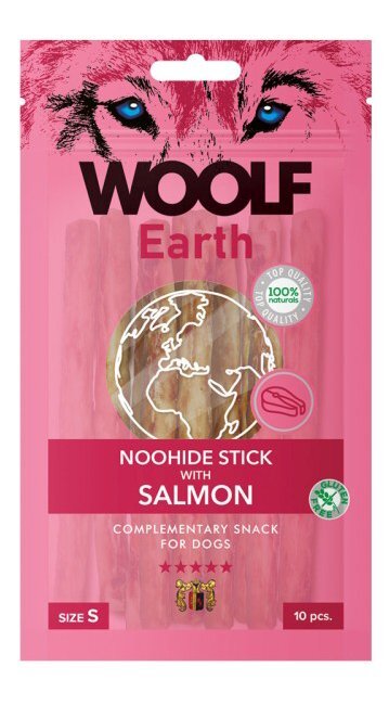 WOOLF Earth Stick Dog con Salmone