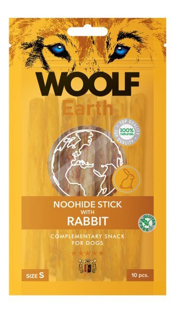 WOOLF Earth Stick Dog con Coniglio