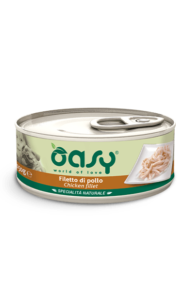 OASY Cane Filetto di Pollo al Naturale 24x150gr