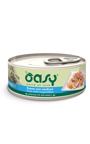 OASY Cane Tonno con Verdure al Naturale 24x150gr