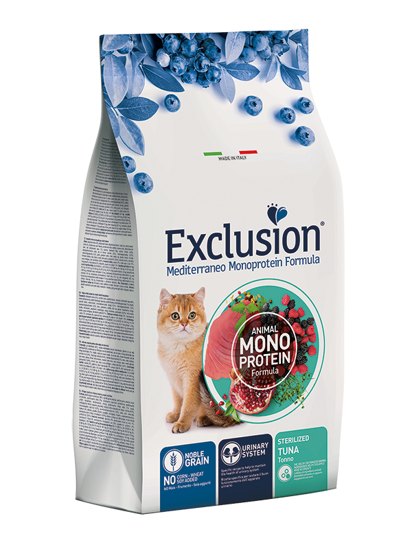 EXCLUSION Gatto Sterilsed Tonno 1,5Kg