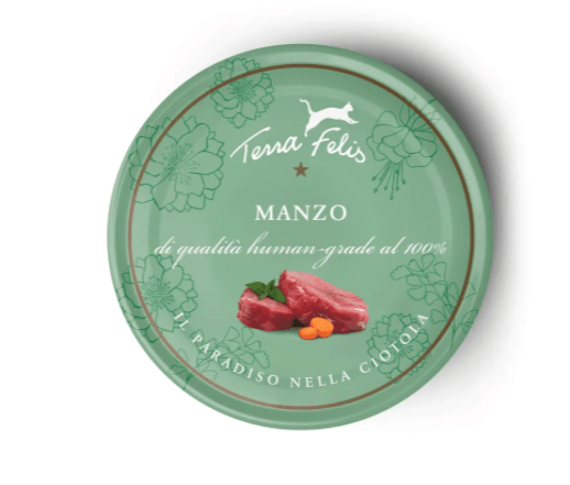 Terra Felis Gatto al Manzo 80gr