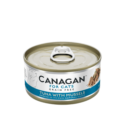 CANAGAN Gatto Tonno con Cozze Natural 75gr