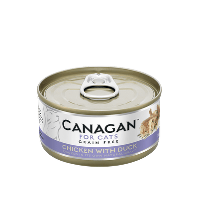 CANAGAN Gatto Pollo con Anatra Natural Grain Free  75gr