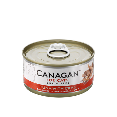 CANAGAN Gatto Tonno con Granchio Natural 75gr