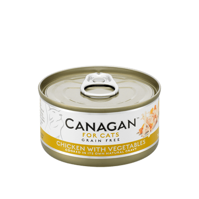 CANAGAN Gatto Pollo con Verdure Natural Grain Free 75gr