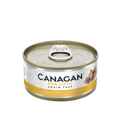 CANAGAN Gatto Tonno con Pollo Natural Grain Free 75gr