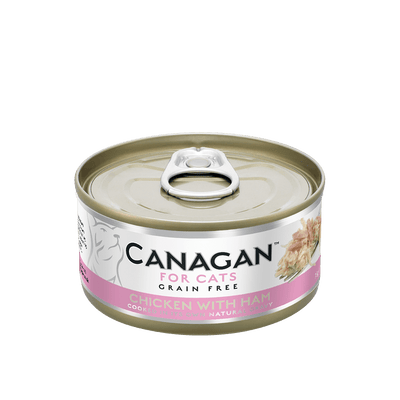 CANAGAN Gatto Pollo con Prosciutto Natural Grain Free 75gr