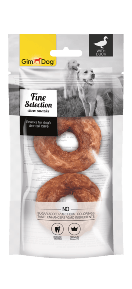 GIMDOG Snack Donuts all'Anatra 40Gr