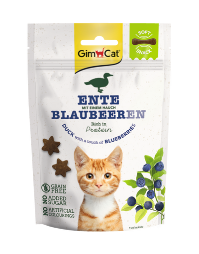 GIMCAT Snack Soft con Anatra e Mirtilli 60Gr