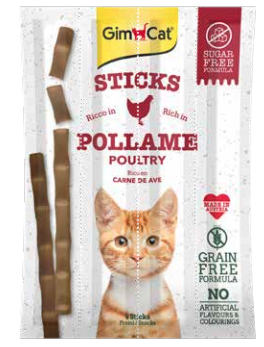 GIMCAT Sticks con Pollame 4pz