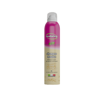INODORINA Shampoo Mousse Latte e Vaniglia 300ml