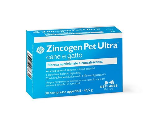 NBF LANES Zincogen Pet Ultra Cane & Gatto 30Cpr
