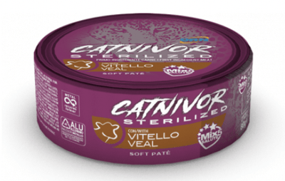 DRN Gatto Catnivor Sterilised Vitello 824x80gr