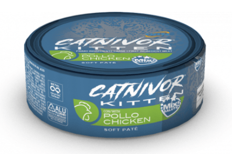 DRN Gatto Catnivor Kitten Pollo 24x80gr