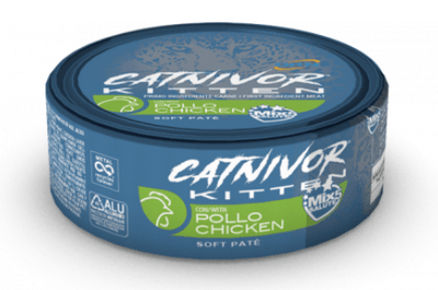 DRN Gatto Catnivor Kitten Pollo 24x80gr