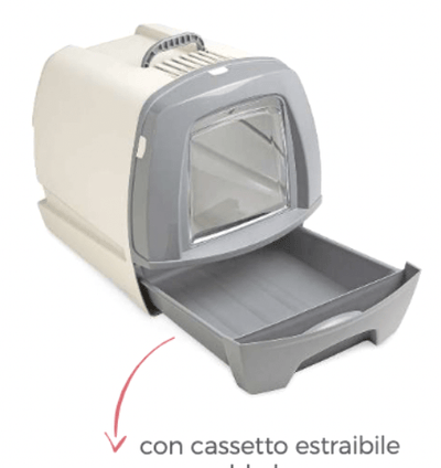 LEOPET Toilette Lettiera con Cassetto
