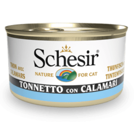 SCHESIR Cat Tonnetto con Calamari in Jelly 85gr