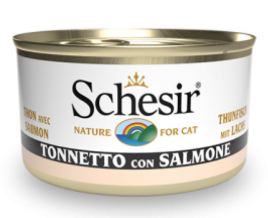 SCHESIR Cat Tonnetto con Salmone in Jelly 85gr