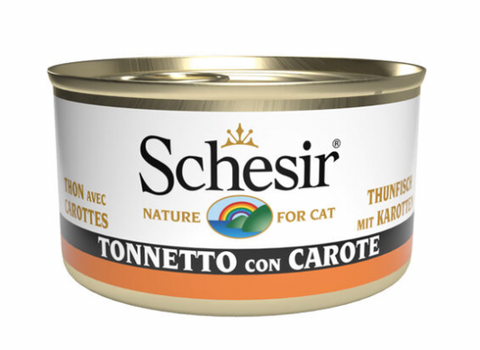 SCHESIR Cat Tonnetto con Carote in Jelly 85gr
