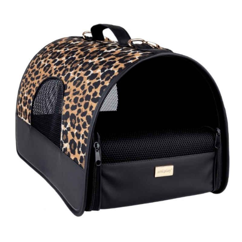 AMIPLAY Box per il Trasporto SAFARI Leopardato
