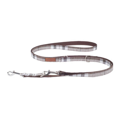 AMIPLAY Guinzaglio Regolabile 6 in 1 LONDON Marrone