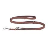 AMIPLAY Guinzaglio REGOLABILE 6 IN 1 CAMBRIDGE Marrone