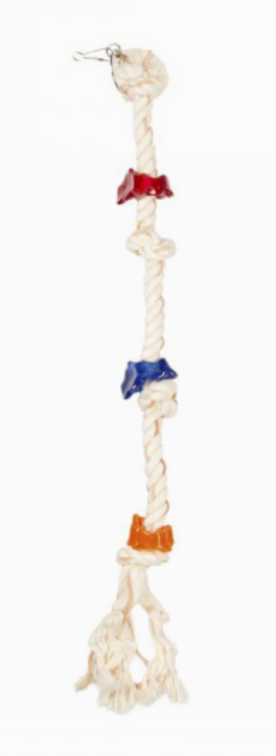 LEOPET Corda Annodata da appendere 70 cm