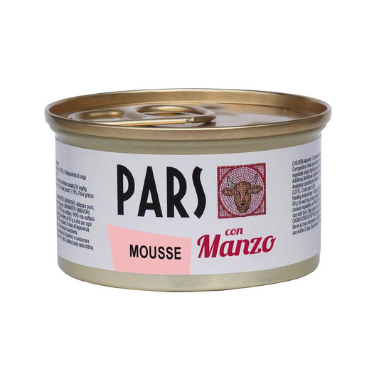 PARS Mousse con Manzo Grain Free 85Gr