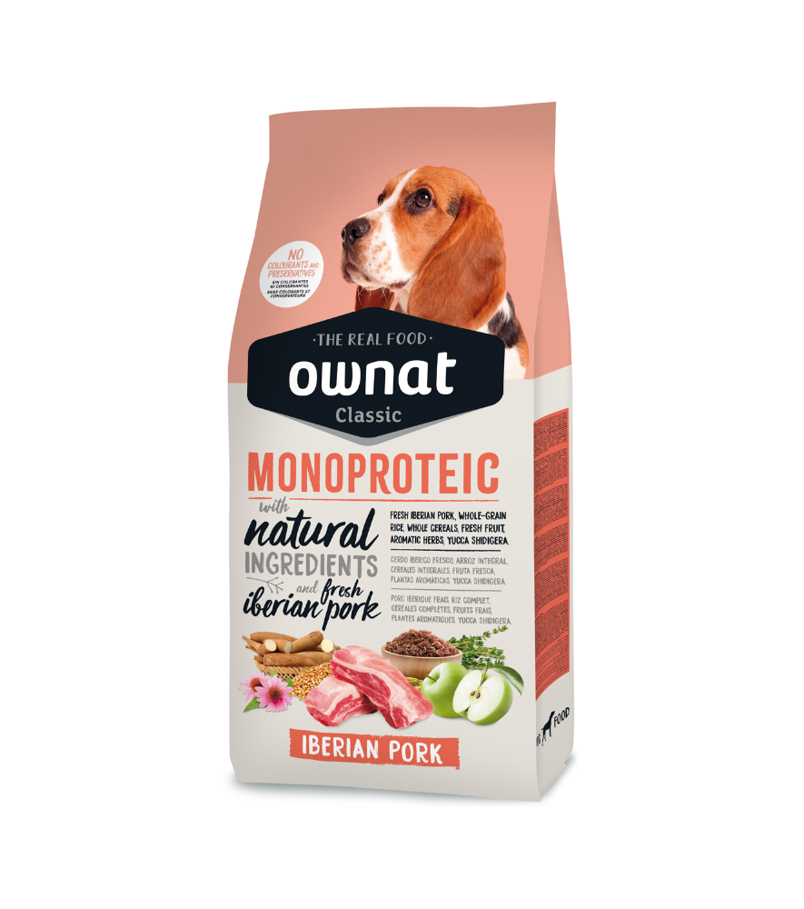 OWNAT Dog Classic Monoproteico Maiale 4Kg
