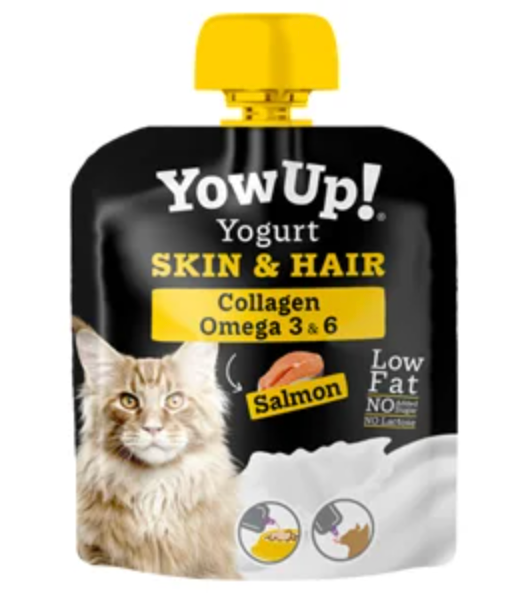 YOWUP Yogurt Skin&Hair Salmone per gatti 85Gr
