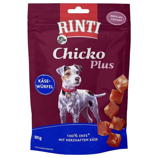 RINTI Chicko Plus Snack Anatra e Formaggio 80Gr