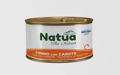 NATUA Cat Broth Natural Tonno con Carote 85Gr